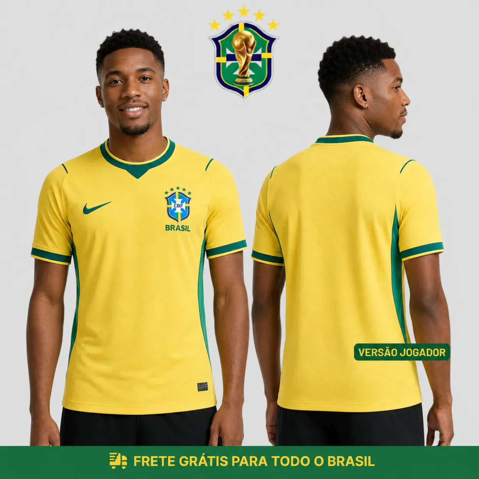 Canarinho masculino — versão jogador
